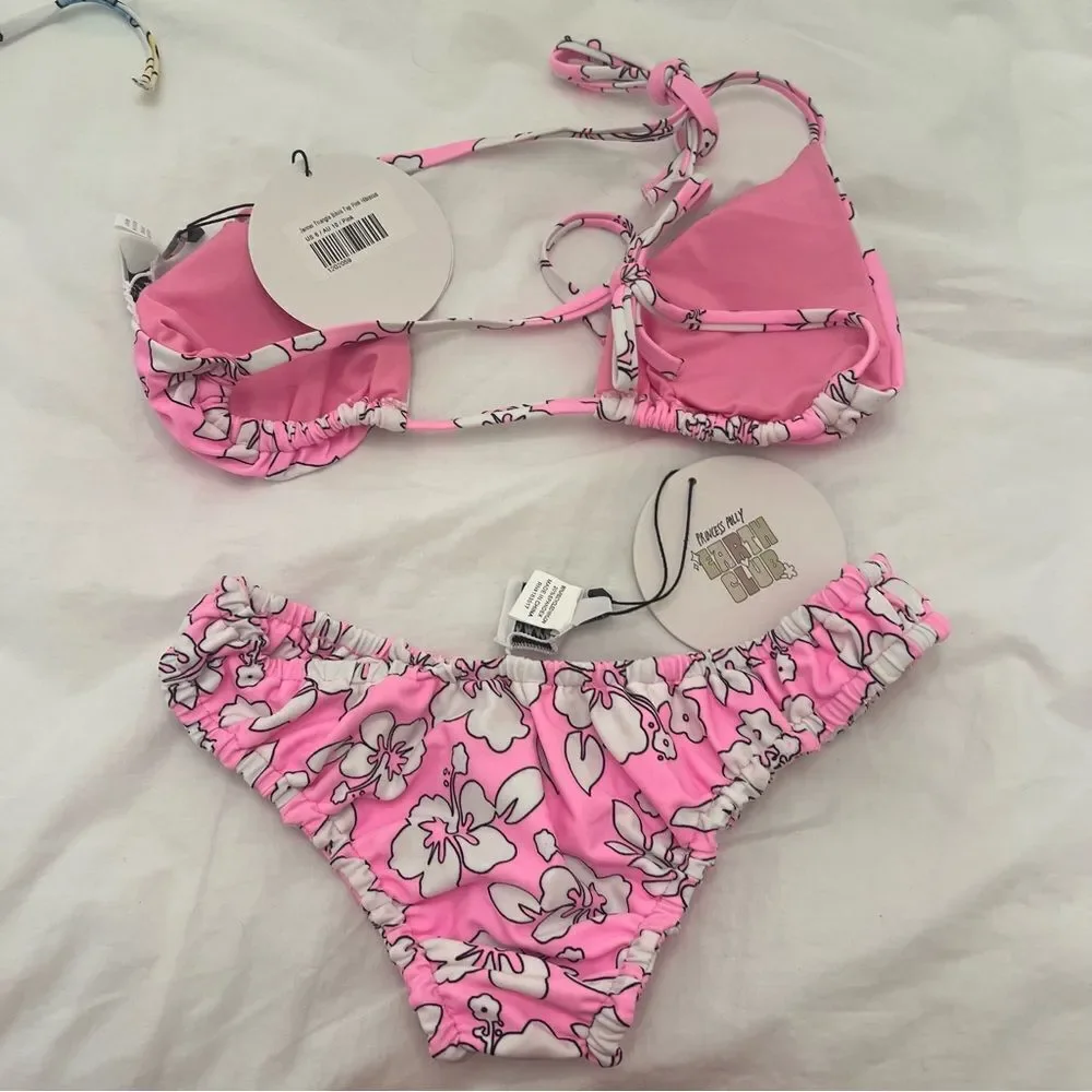 Princess Polly Pink Hibiscus Floral Bikini